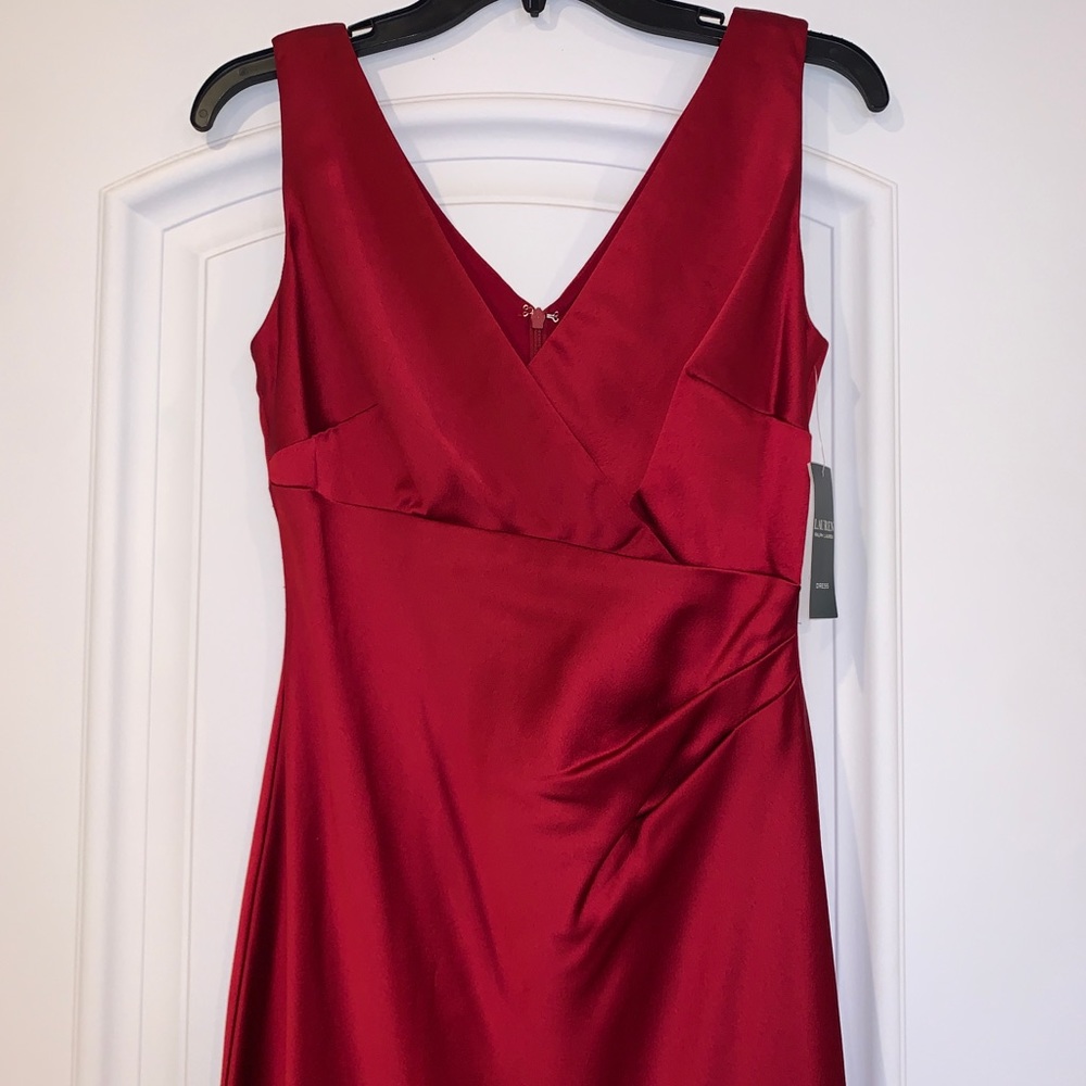 Brand New Ralph Lauren Red Dress - Tags Attached